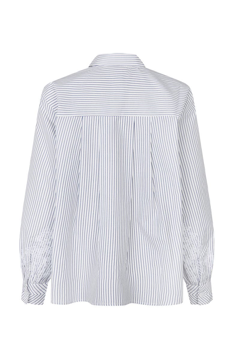 Masai Copenhagen MaIsavora Striped Shirt, Alternate, color, Jet Stream