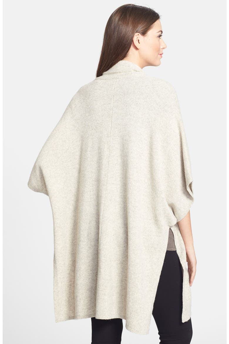 Yak & Merino Kimono Cape, Alternate, color, MAPLE OAT