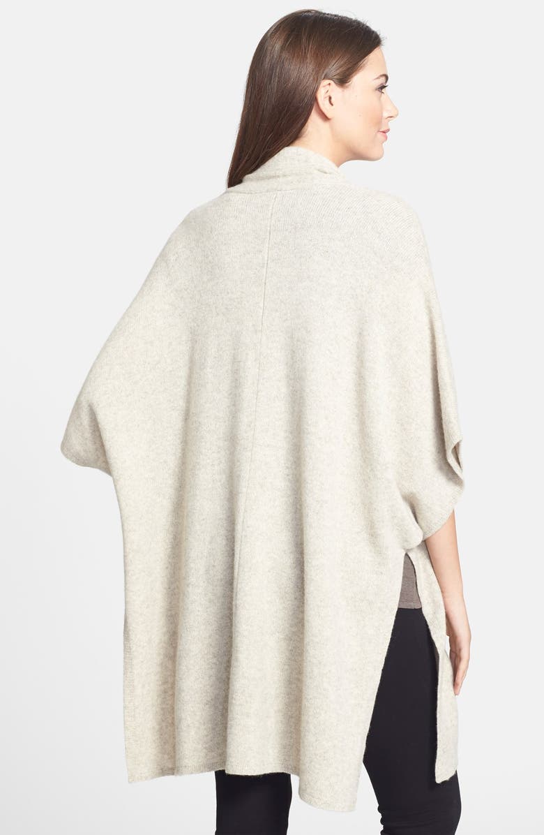 Eileen Fisher Yak & Merino Kimono Cape, Alternate, color, 
