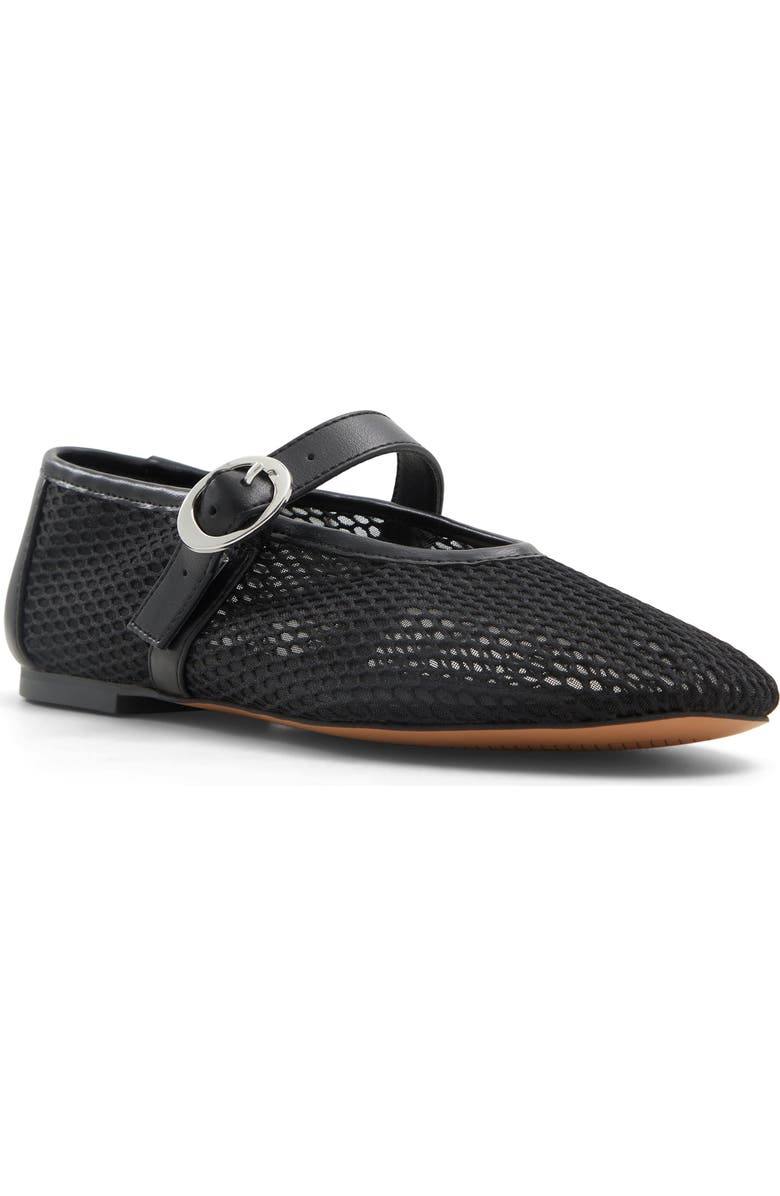 ALDO Quincey Mary Jane Flat, Main, color, Black