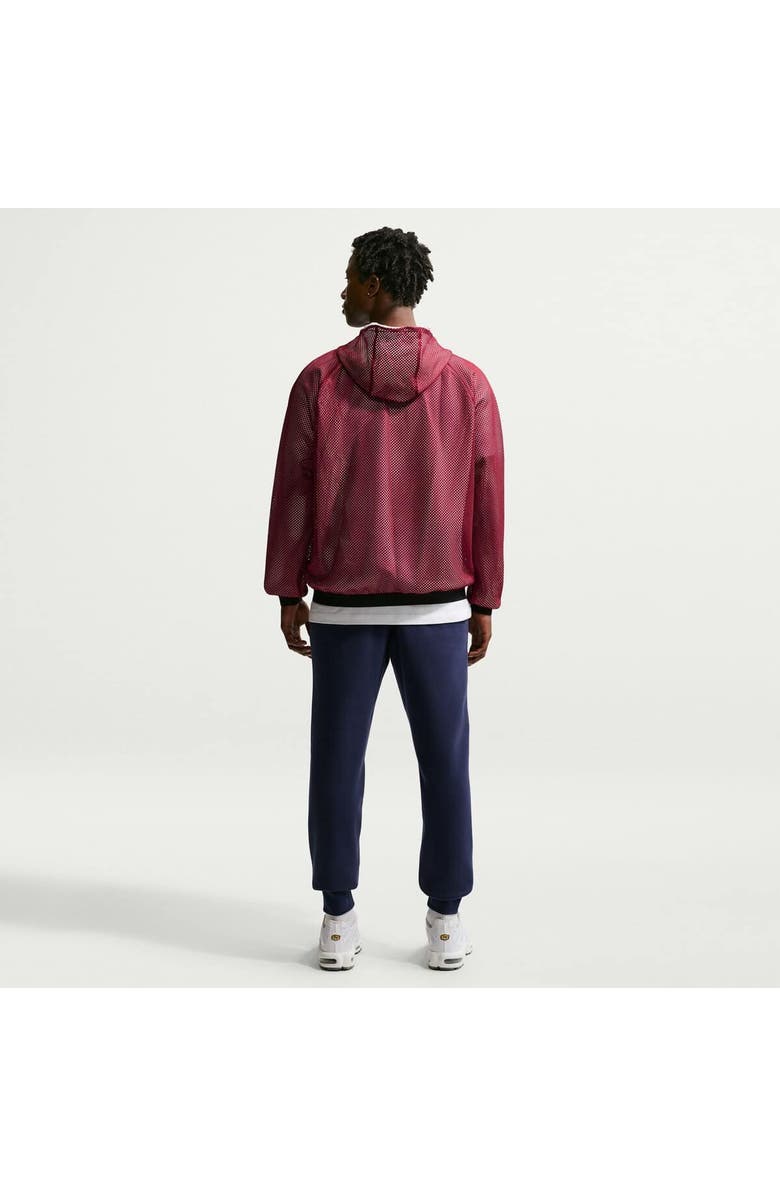Nike Men's Nike Red USMNT 2026 Anthem Mesh Dri-FIT Full-Zip Hooded Jacket, Alternate, color, Red