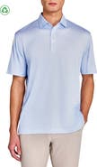 CONSTRUCT Regular Fit Flower Chain Recycled Performance Golf Polo