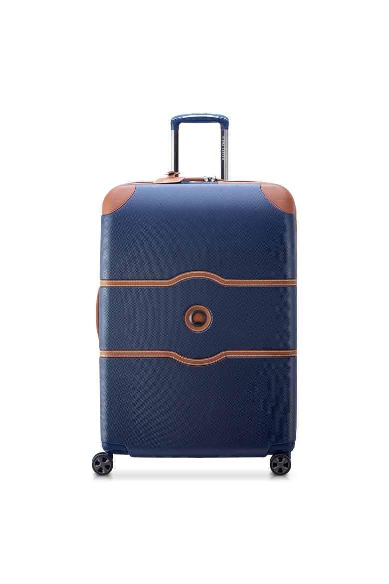 Chatelet Air 2.0 Hardside 28" Large Checked Spinner Luggage, Main, color, Navy Blue