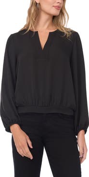 Vince Camuto Split Neck Top