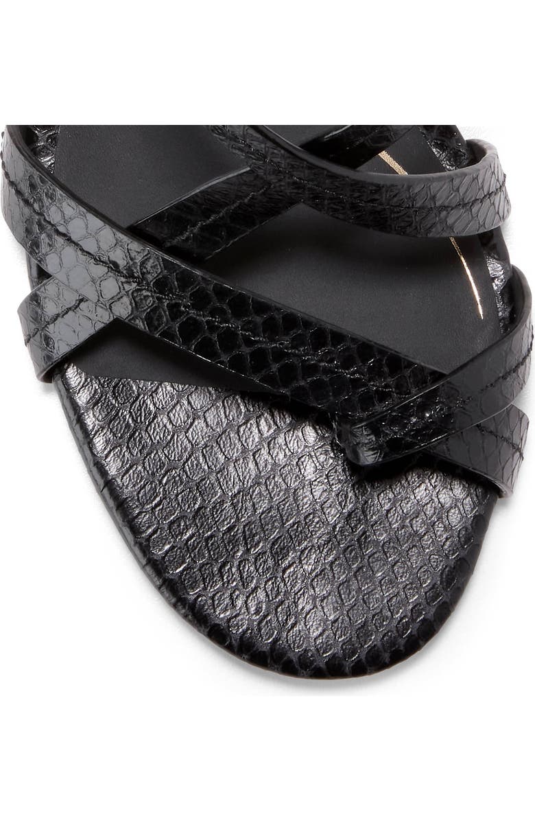 Cole Haan Dillion Slingback Sandal, Alternate, color, Black Glossy Snake Print