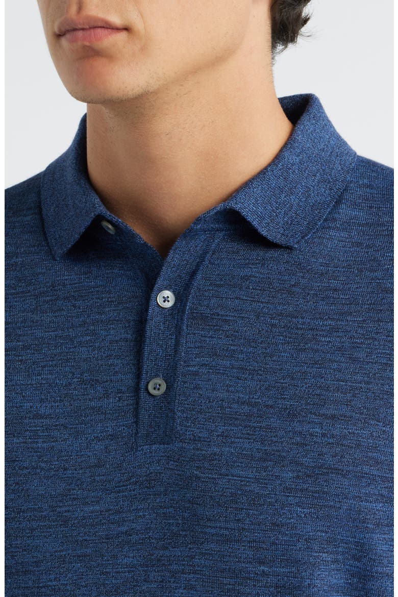 Lancione Wool Polo Sweater, Alternate, color, BRIGHT BLUE
