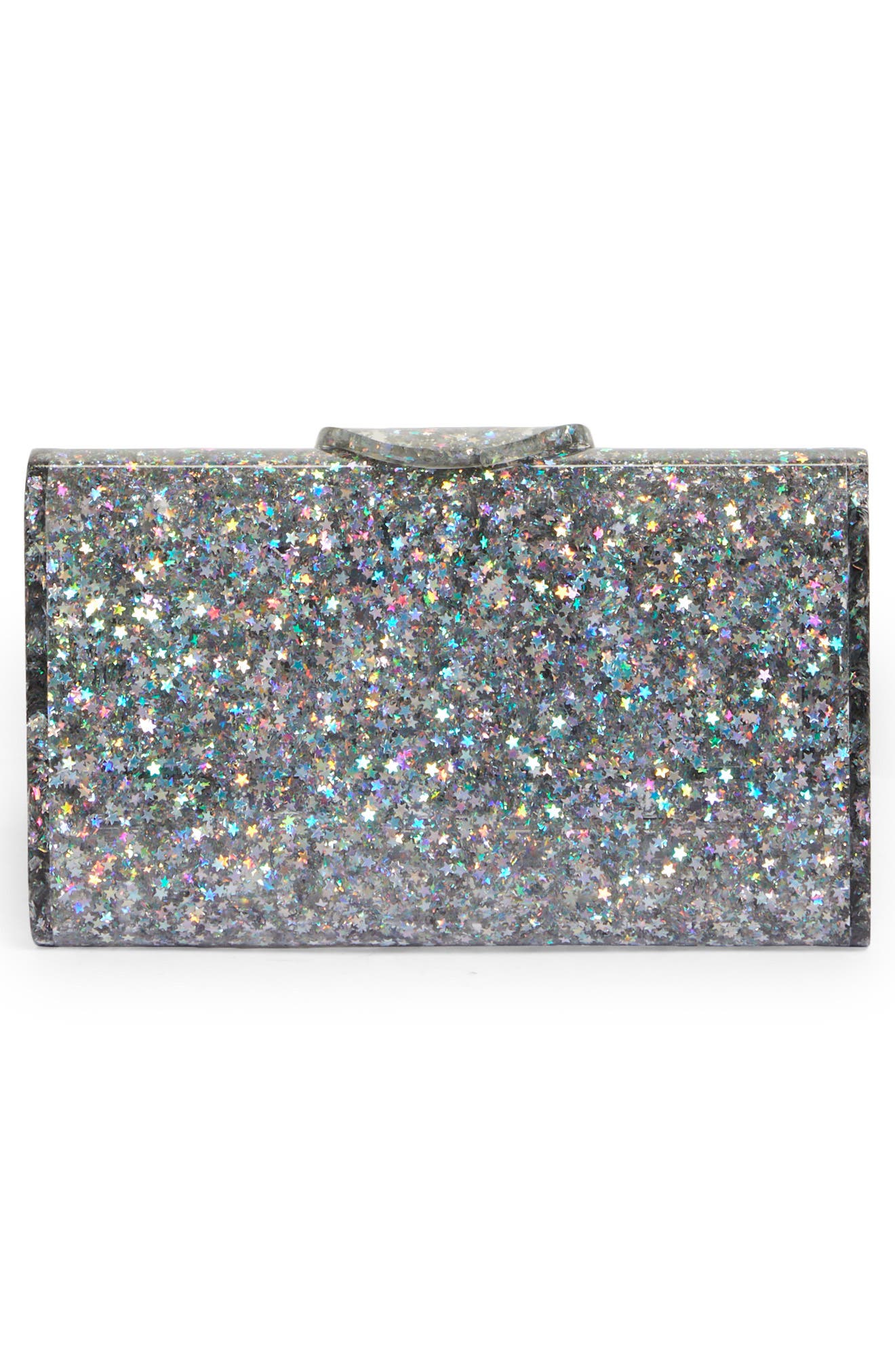 Edie Parker Mini Lara Acrylic Clutch, Main, color, 