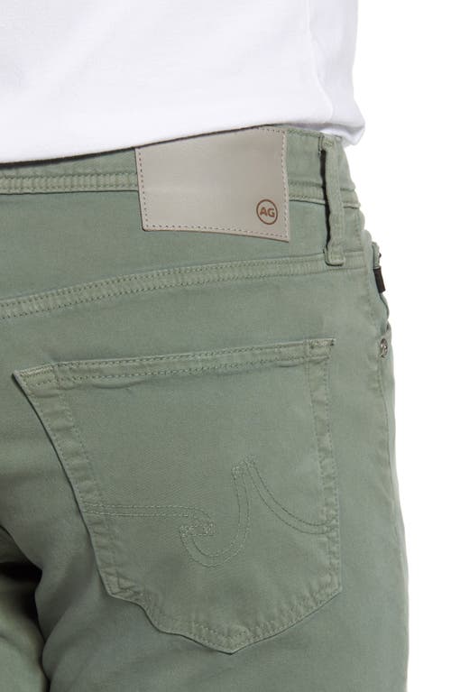 Ag Everett Sud Slim Straight Fit Pants In Green