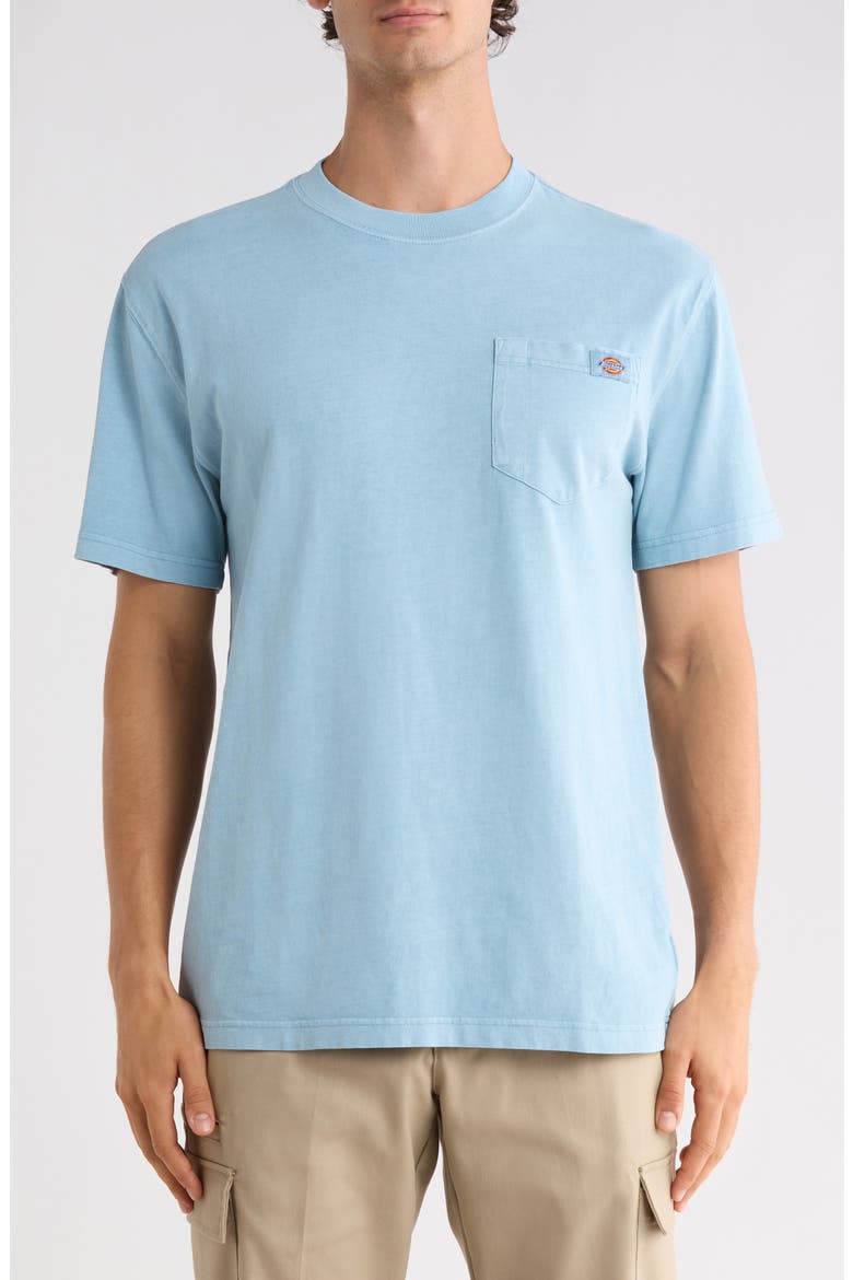 Worn In Heavyweight Pocket Tee, Main, color, LIGHT BLUE