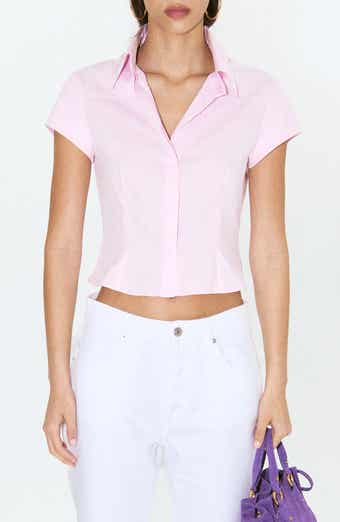 Gigi Short Sleeve Button-Up Shirt