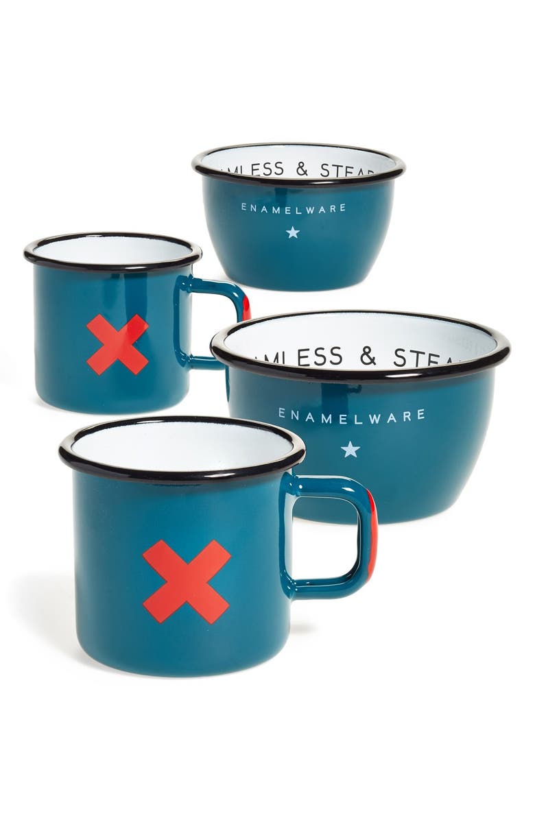 Best Made Co. Best Made Co 'Seamless & Steadfast' Enamelware Cups, Bowls & Plates, Alternate, color,
