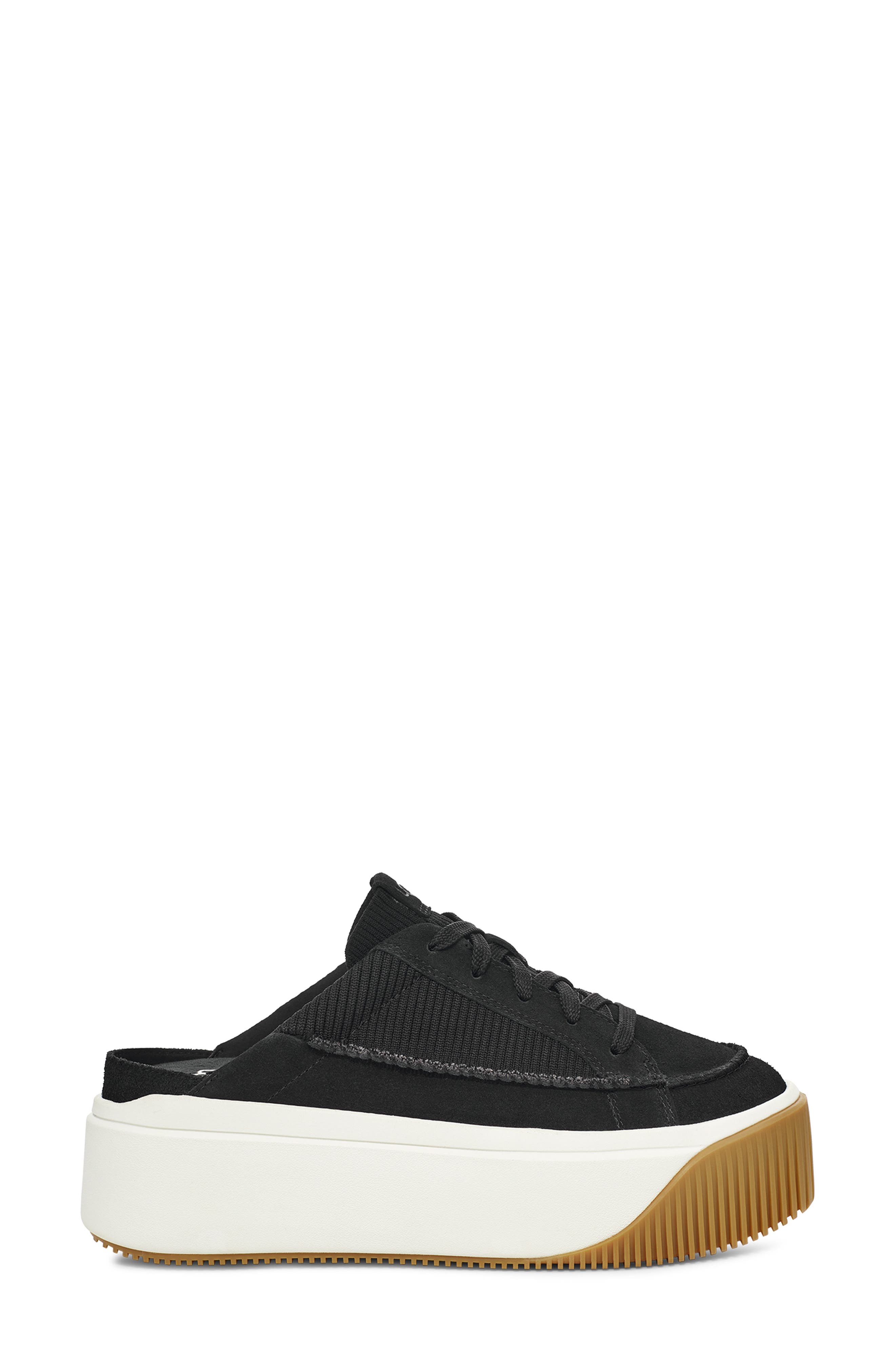 UGG<sup>®</sup> EZ-Duzzit Platform Mule, Alternate, color, Black
