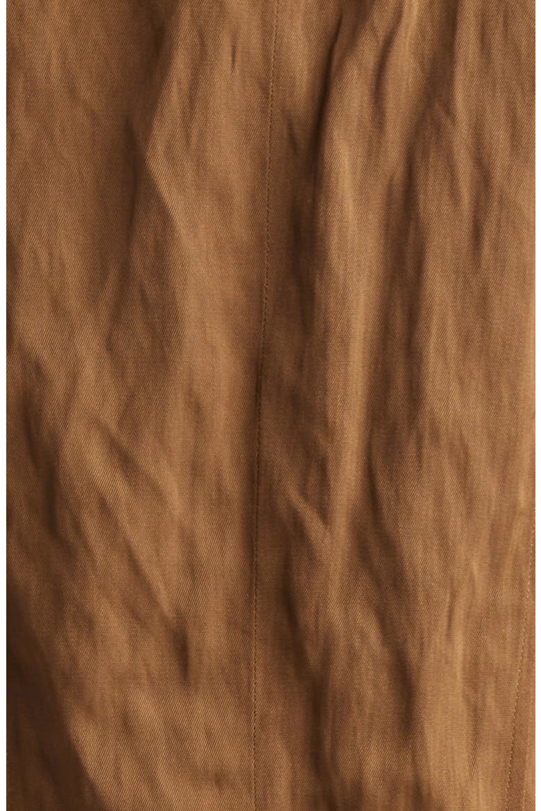 Shadow Nylon Twill Blazer, Alternate, color, BRONZE