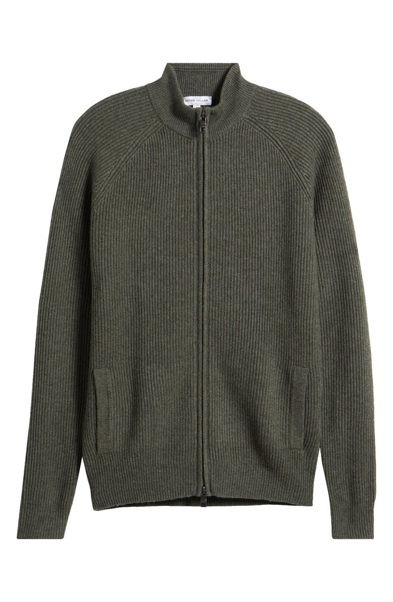 Peter Millar Crescent Full Zip Sweater, Alternate, color, 