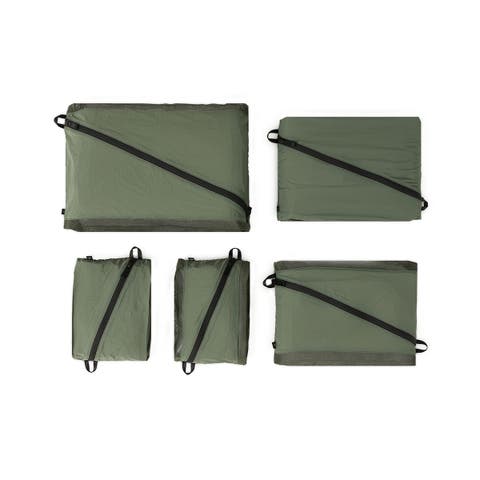 ORDO 5-Piece Travel Packing Organizer Set for Suitcases