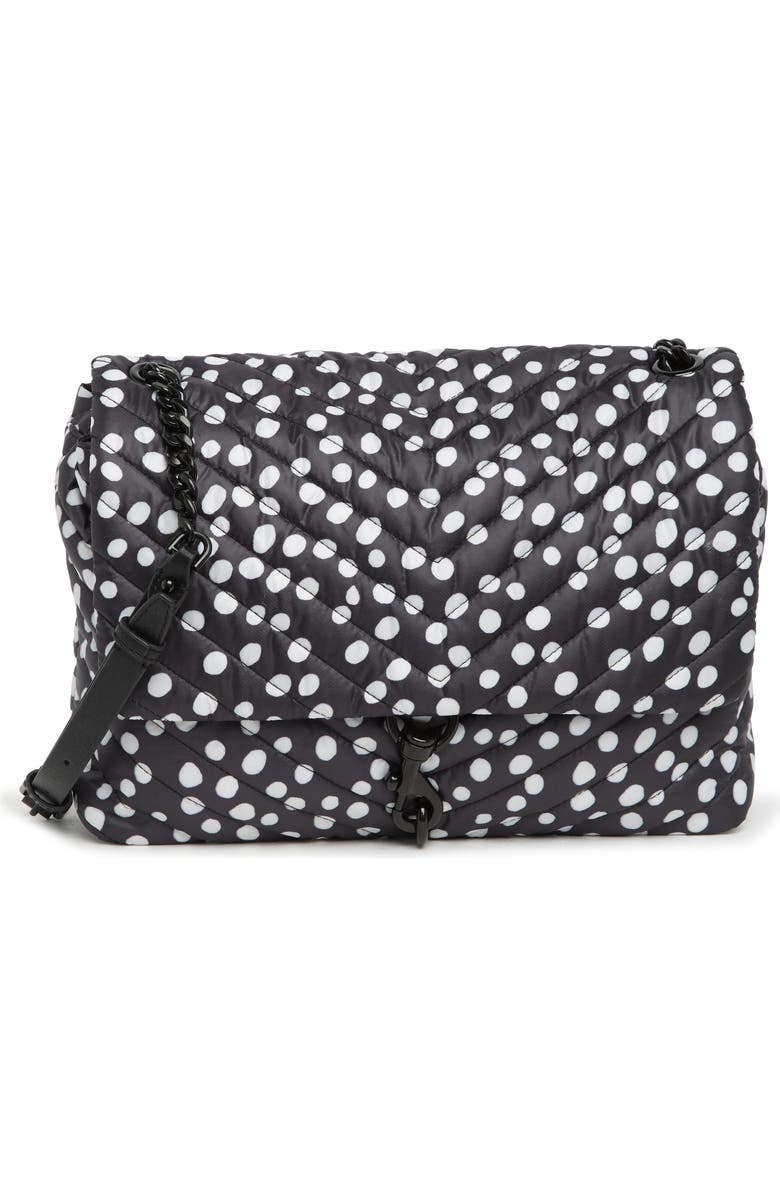 Rebecca Minkoff Edie Nylon Shoulder Bag, Main, color,