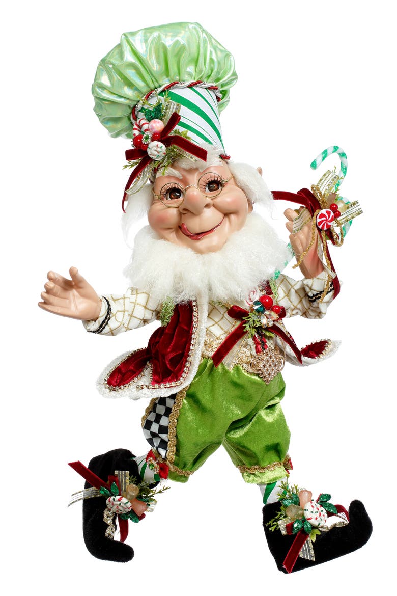 Candymaker Elf, Medium, Main, color, Bright Green
