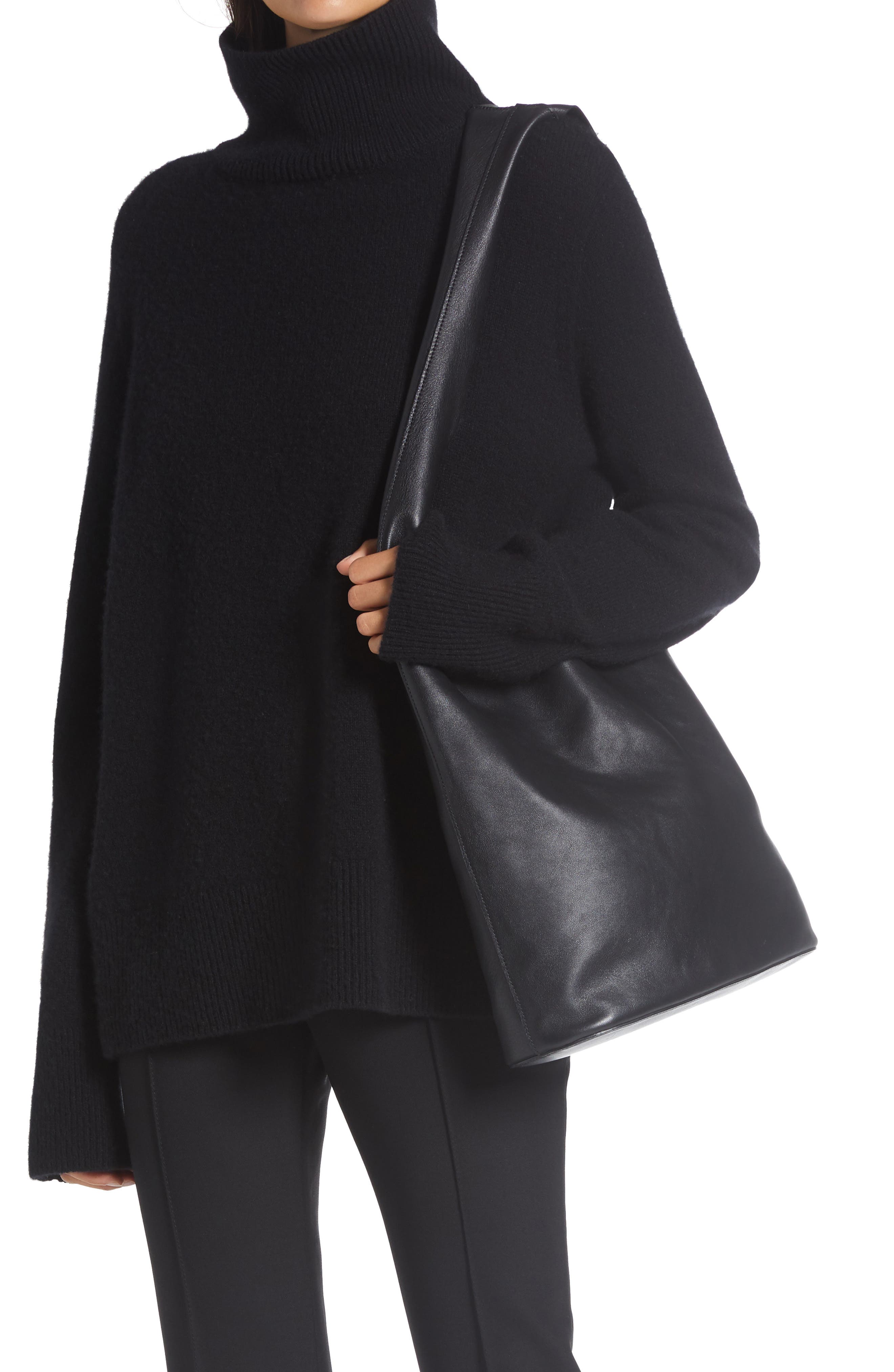 The Row Bindle 3 Leather Hobo Bag, Alternate, color, 