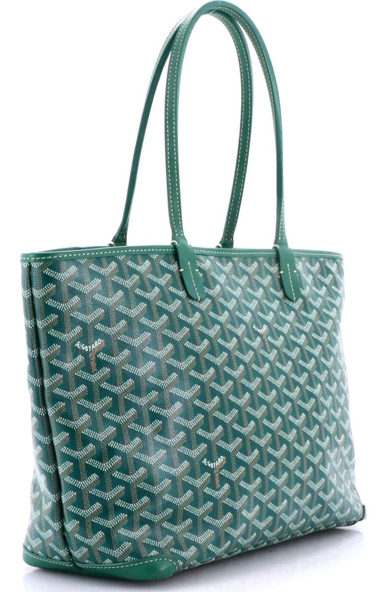 Pre-Owned Goyard Artois Tote Coated Canvas PM, Alternate, color, Green