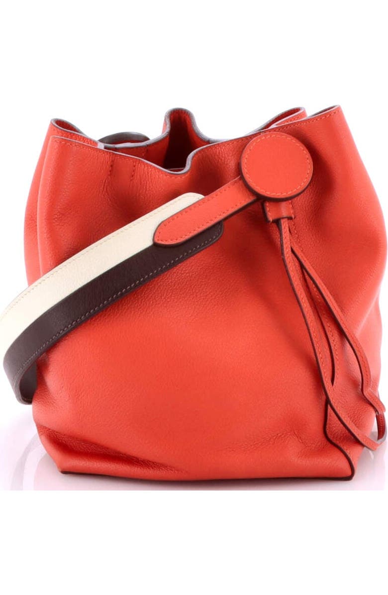 Pre-Owned Hermes Licol Bag Evercolor 17, Alternate, color, Capucine