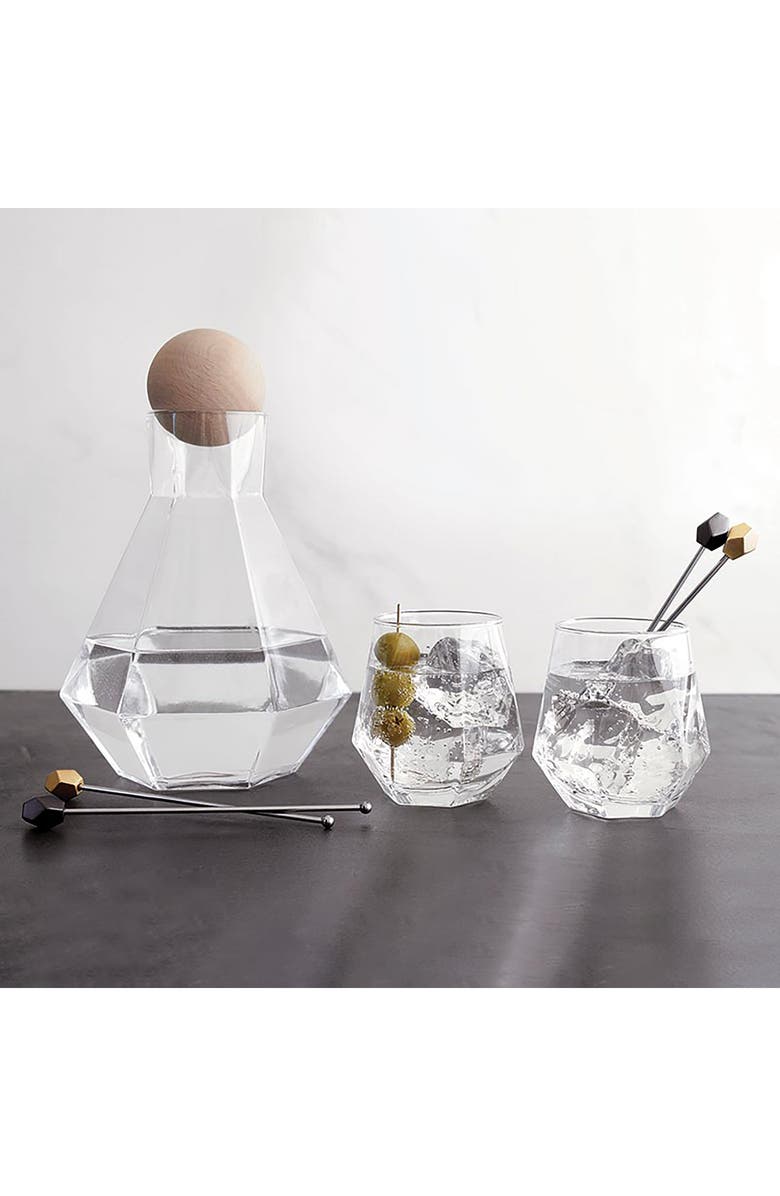 CREATIVE BRANDS Geometric Decanter, Alternate, color, 