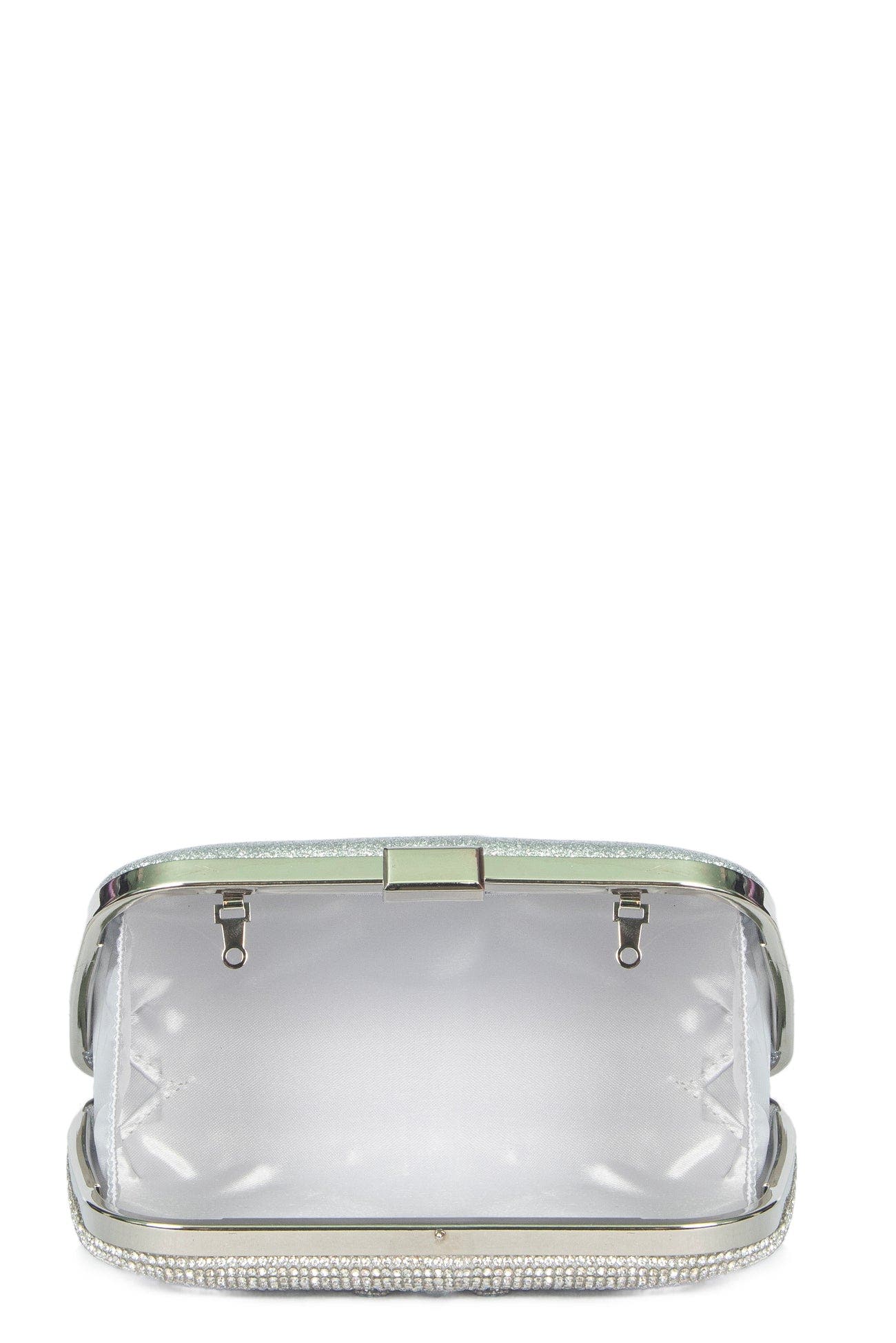 Shana Clutch, Alternate, color, SILVER