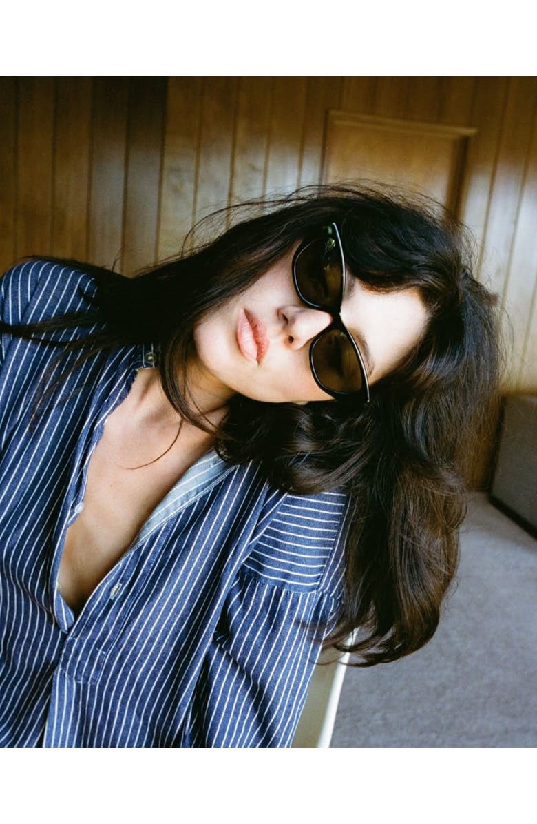 Epokhe Reprise Sunglasses, Alternate, color, Black