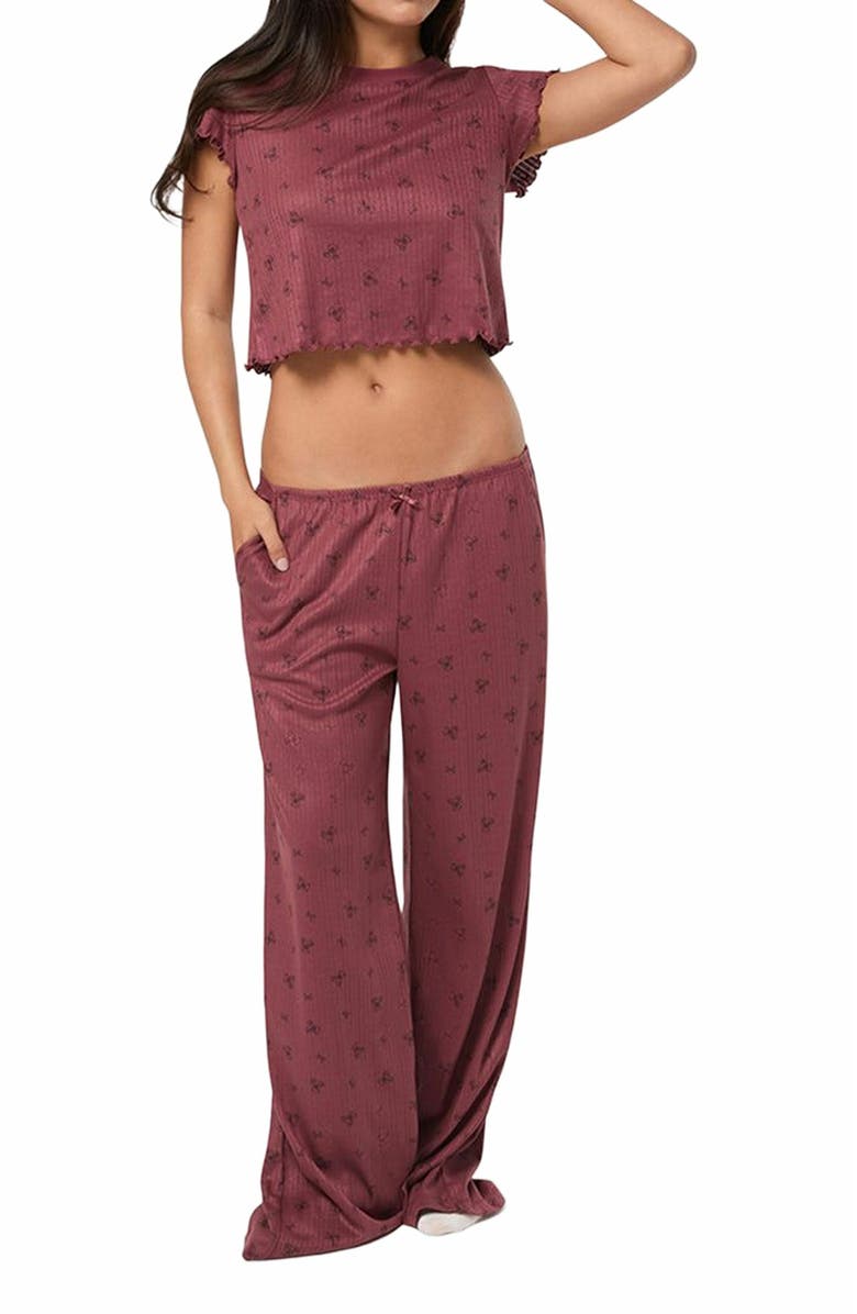 WeWoreWhat Boxy Baby Tee, Alternate, color, 