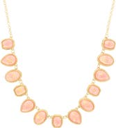 OLIVIA WELLES Galaxy Stone Collar Necklace
