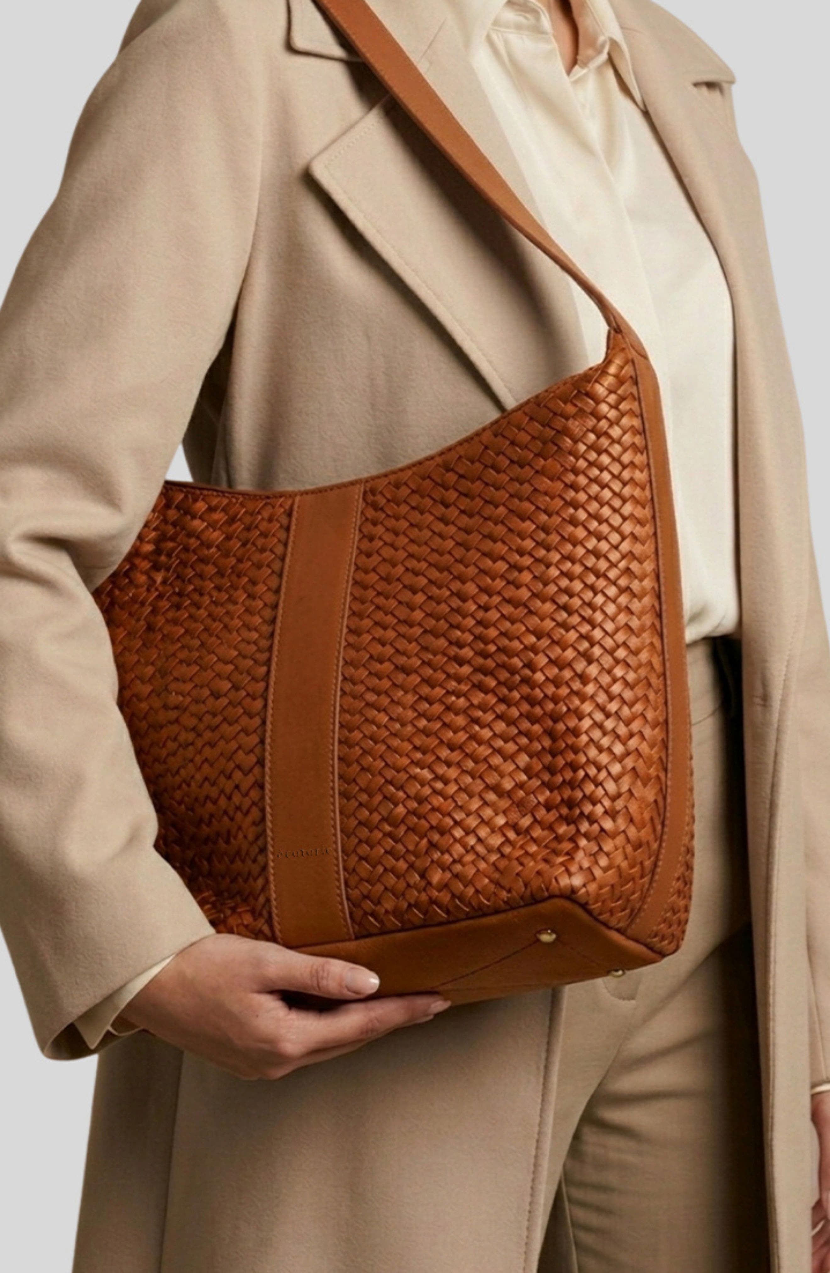 Frisco Woven Shoulder Bag, Alternate, color, TAN