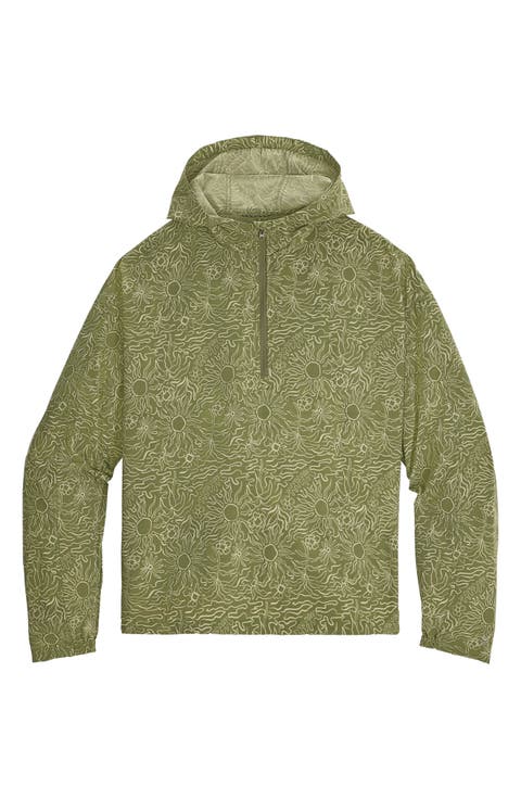 Salathe Sun Print Recycled Polyester Hoodie