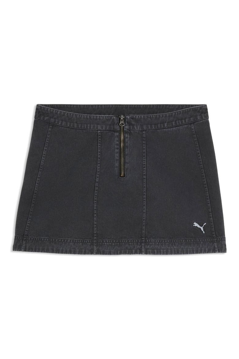 Future Twill Miniskirt, Main, color, PUMA BLACK