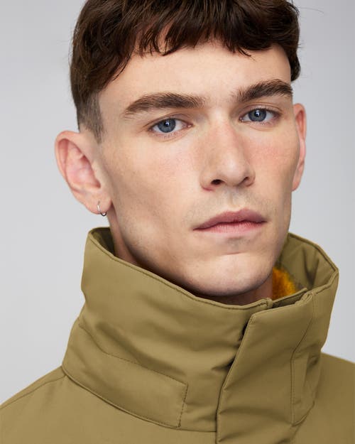 Quartz Co. Labrador | Hooded Down Winter Jacket In Khaki