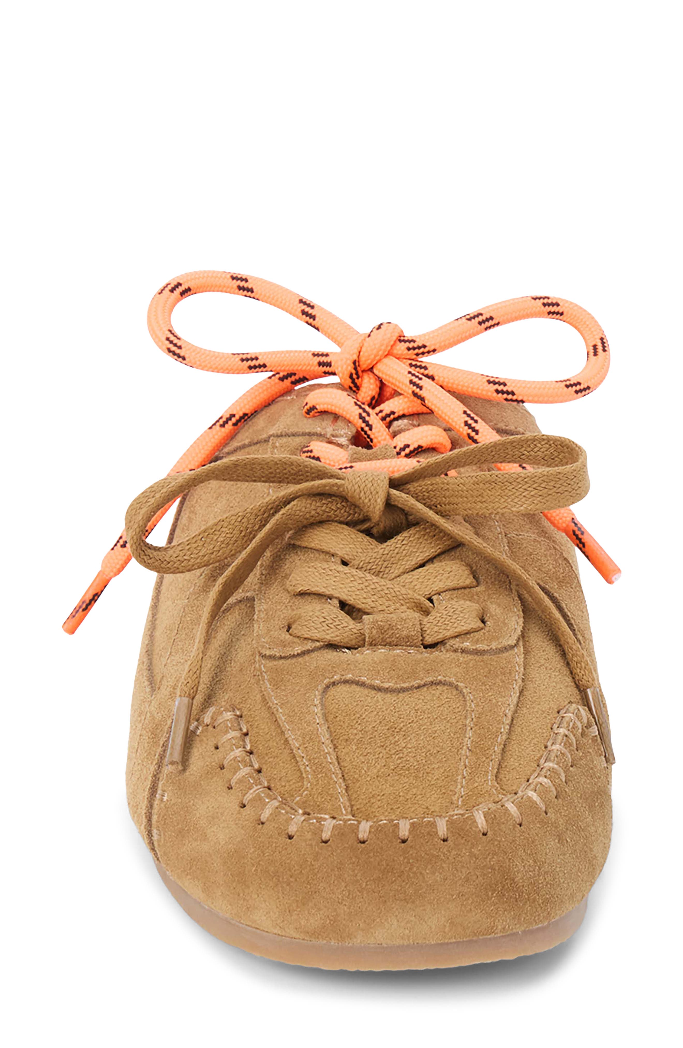 Devyl Lace-Up Mule, Alternate, color, FAWN