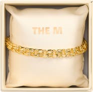 The M Jewelers Flat Byzantine Chain Bracelet