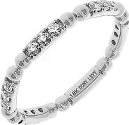 Bony Levy Monaco 18K White Gold Diamond Stackable Ring