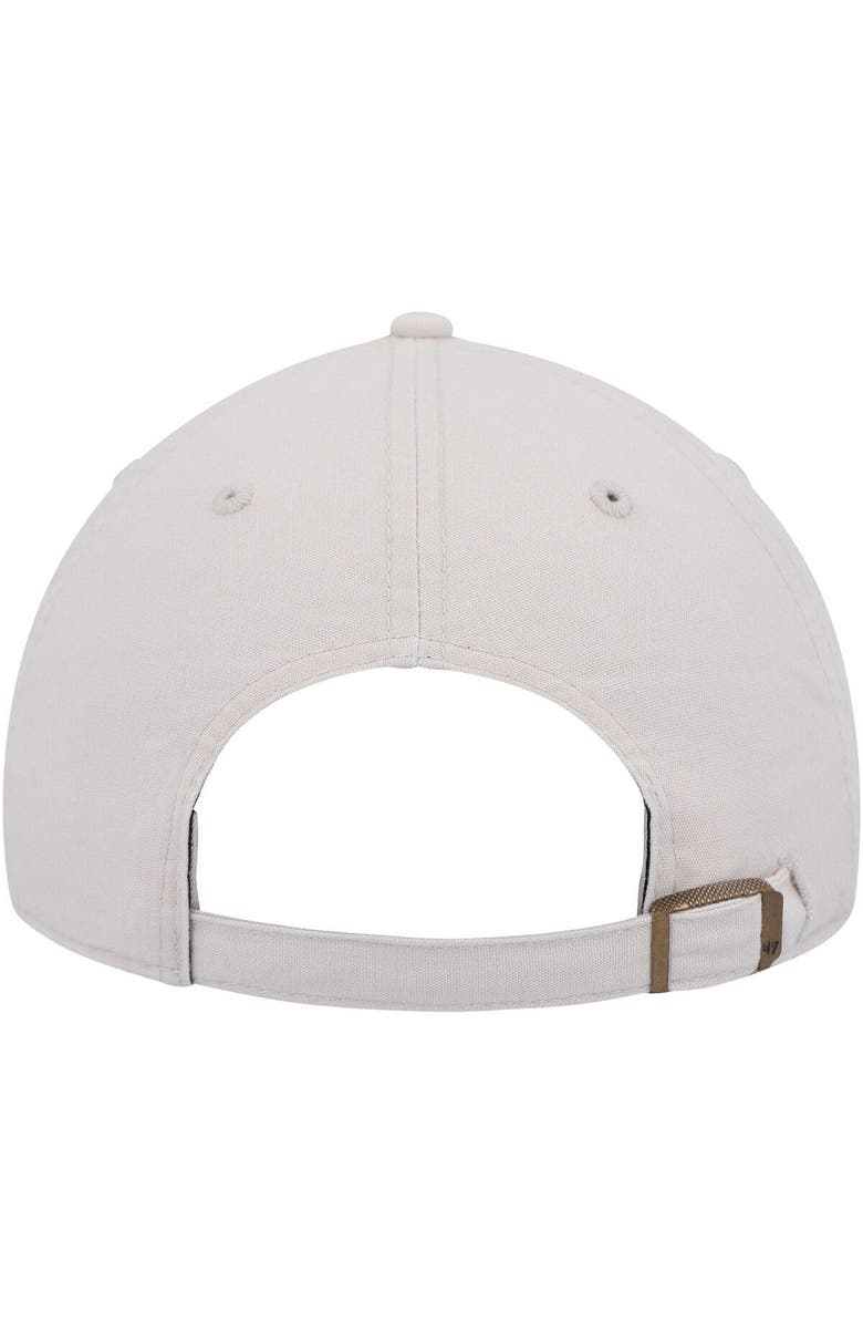 '47 Men's '47 Cream/Green Green Bay Packers Sidestep Clean Up Adjustable Hat, Alternate, color, 