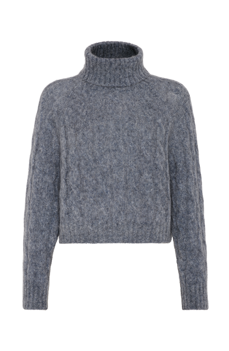 Brunello Cucinelli Turtleneck sweater with monili, Main, color,