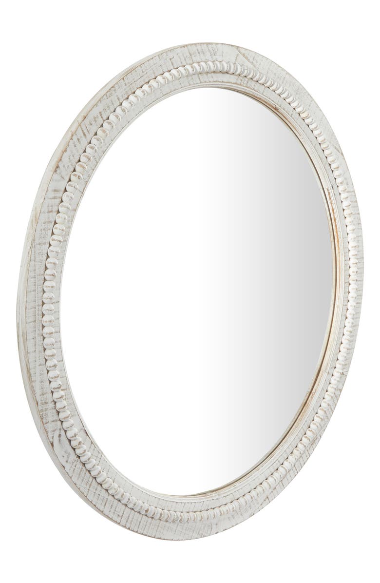 GINGER BIRCH STUDIO Carved Wood Wall Mirror, Alternate, color,