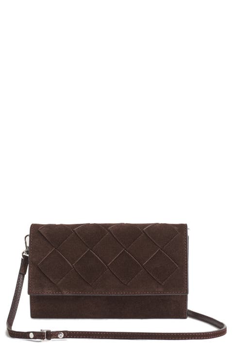 The Signature Woven Wallet Crossbody