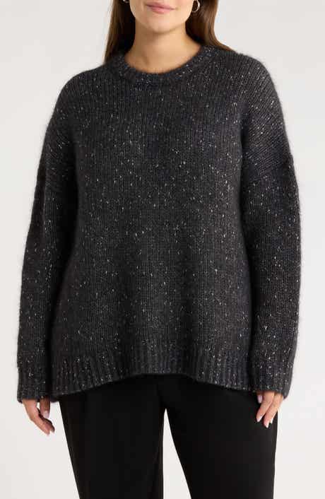Nordstrom Metallic Crewneck Sweater