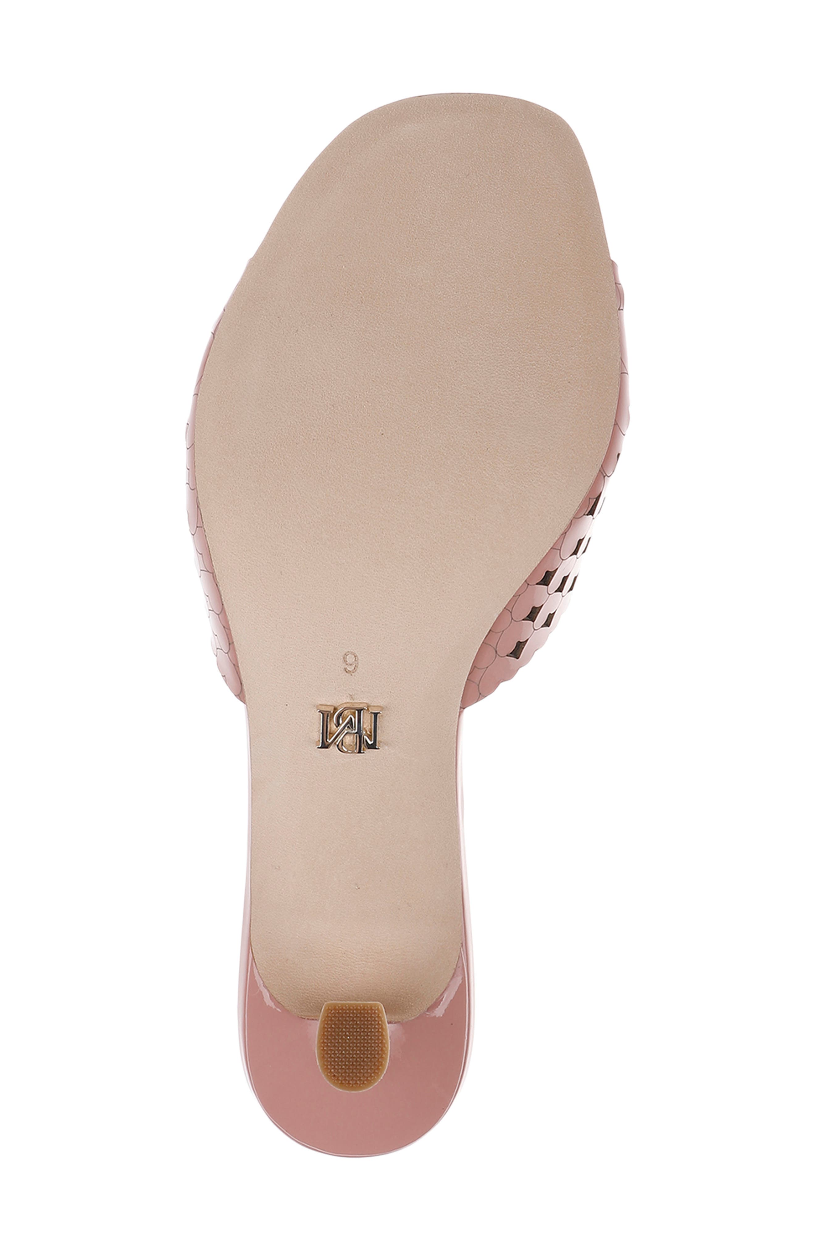 Windy Slide Sandal, Alternate, color, CLAY PATENT