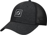 FANATICS Women's Fanatics Black New Jersey Devils Authentic Pro Adjustable Trucker Hat