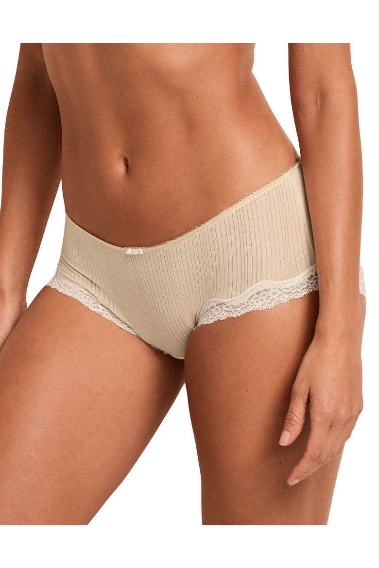 Florie Shortie Panties, Main, color, Light beige