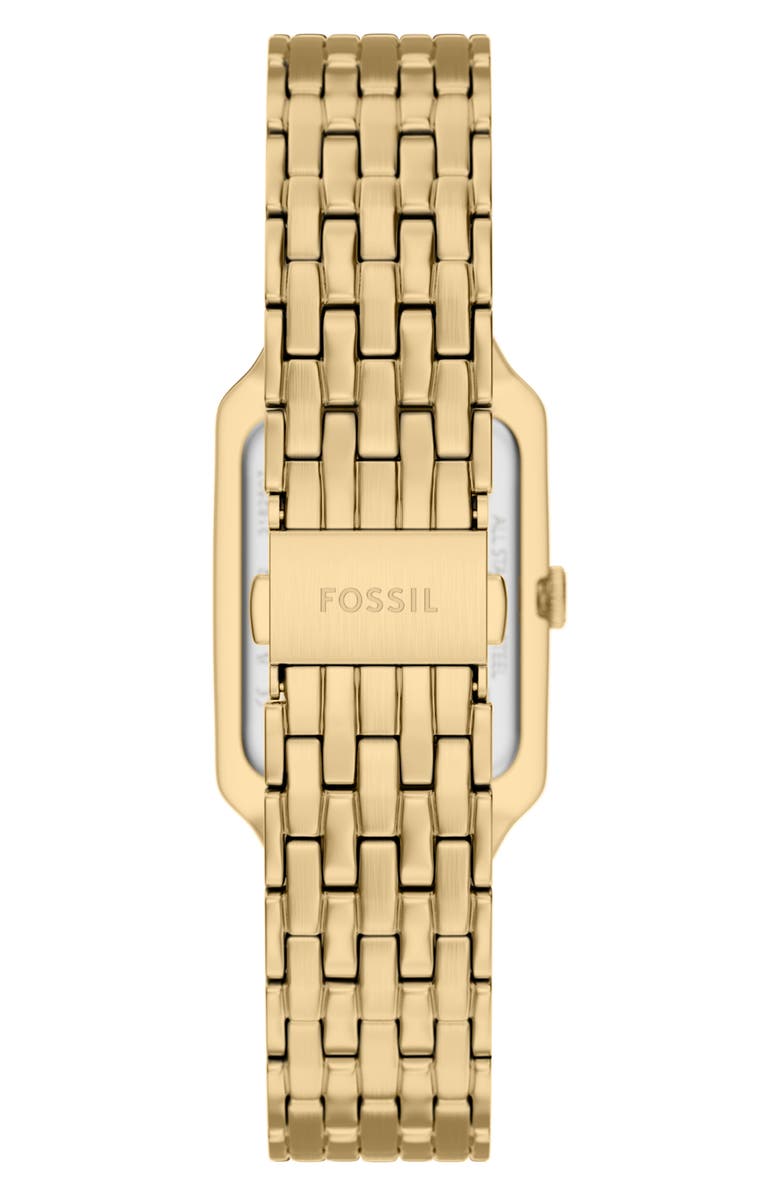 Fossil Raquel Bracelet Watch, 23mm x 38mm, Alternate, color, Gold