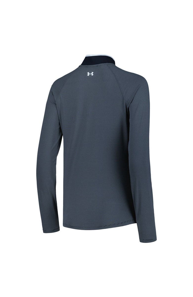 Under Armour Women's Under Armour Gray TOUR Championship T2 Stripe Raglan Quarter-Zip Jacket, Alternate, color, Gray