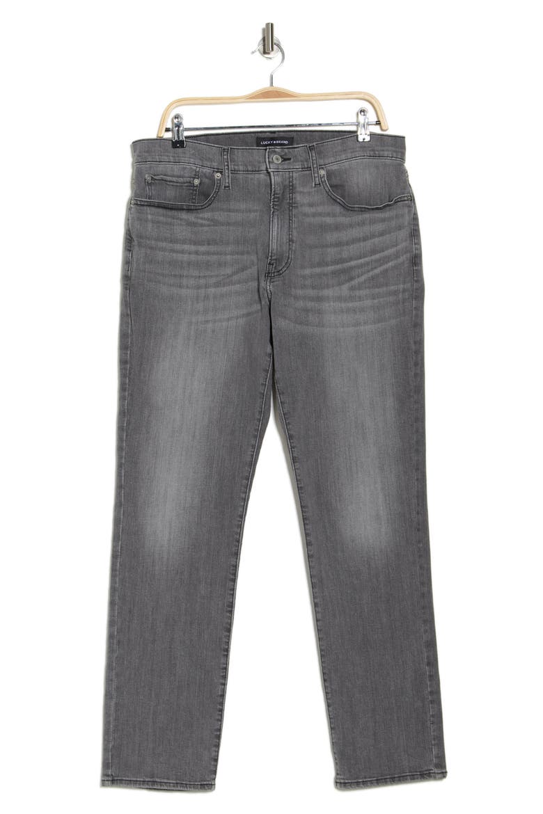121 Slim Straight Jeans, Alternate, color, STEEL CITY