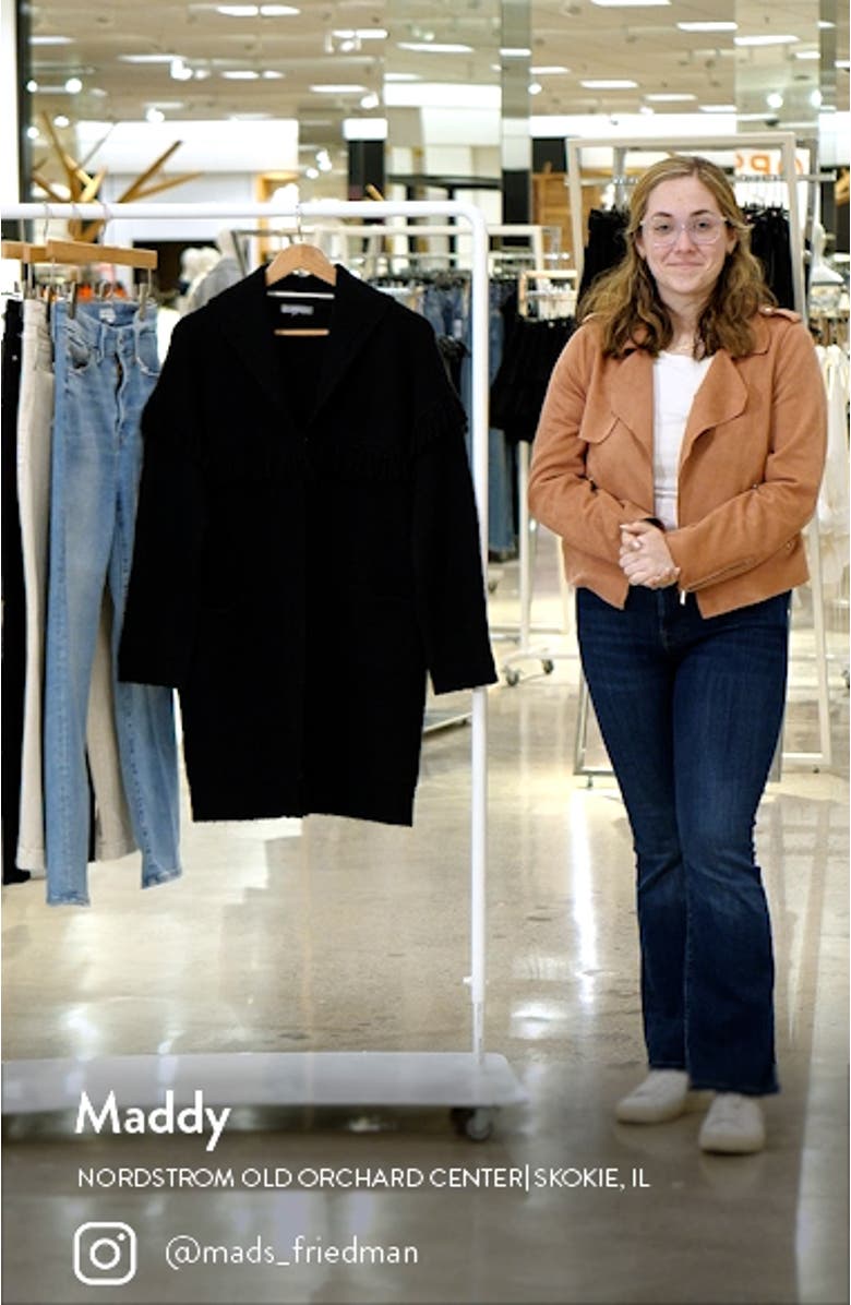 Fringe Yoke Cardigan, sales video thumbnail