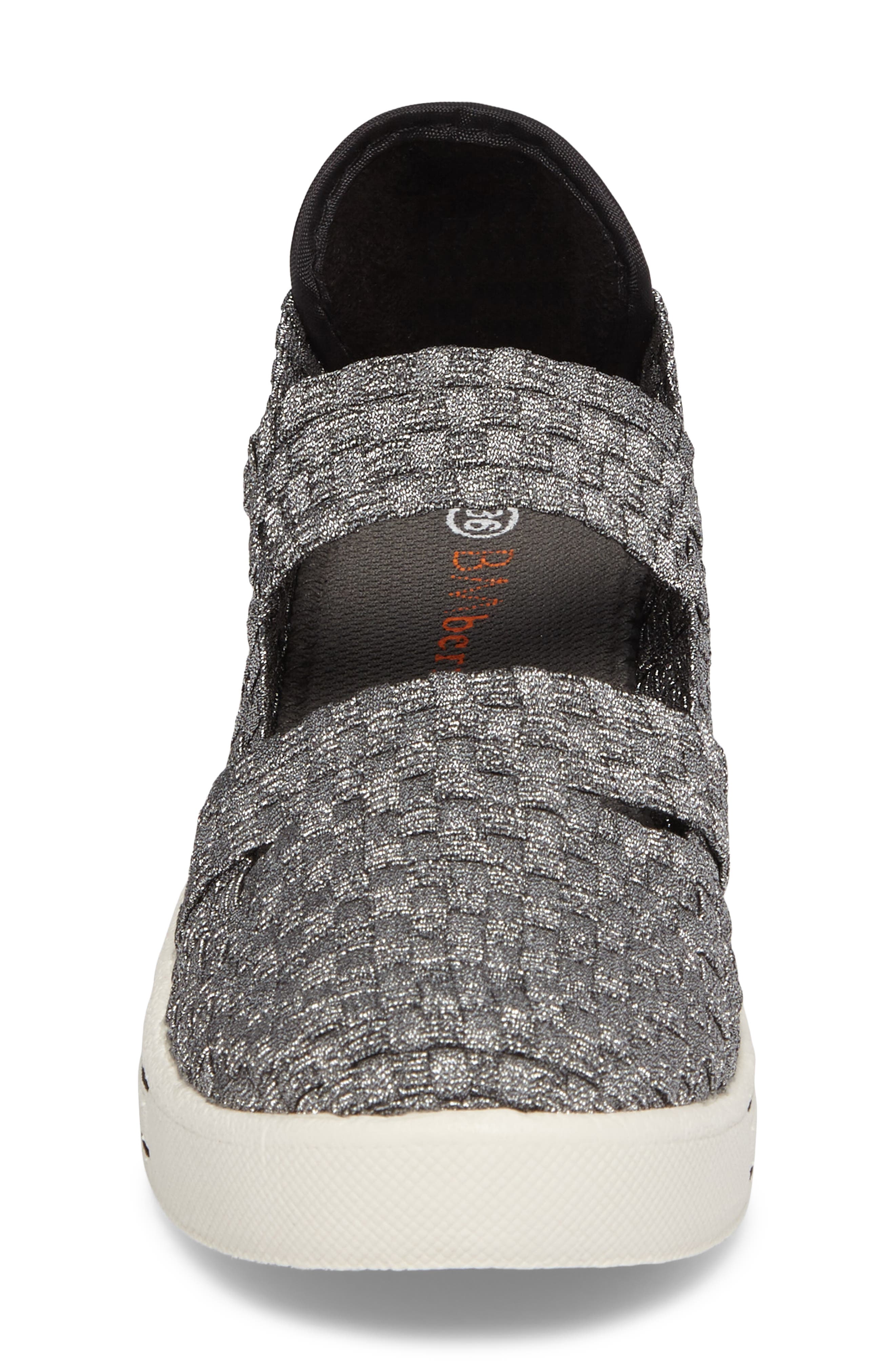 Frontier Woven Mary Jane Wedge, Alternate, color, PEWTER FABRIC