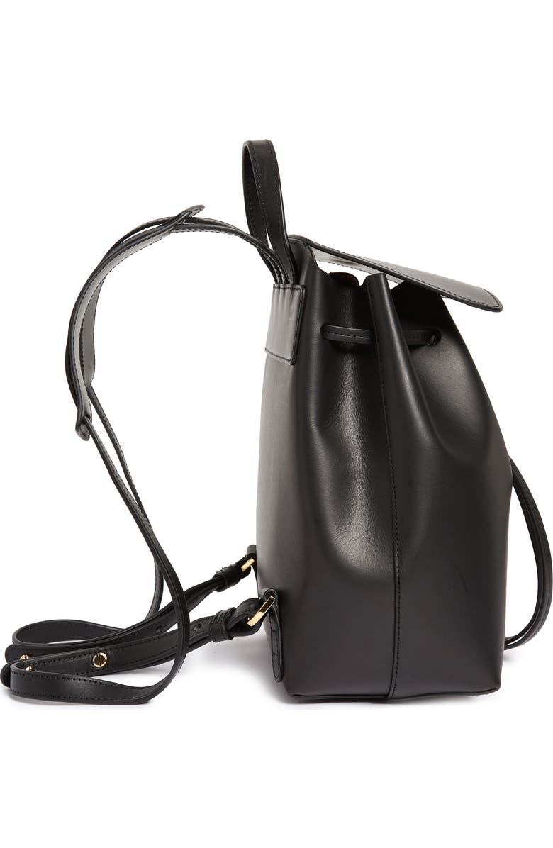 Mansur Gavriel Mini Leather Backpack, Alternate, color,